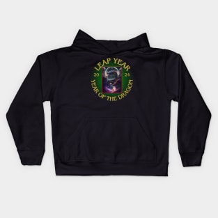 Leap Year in Year of the Dragon Kids Hoodie